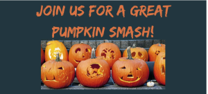 Pumpkin Smash with LexZeroWaste and Lexington Green Teams