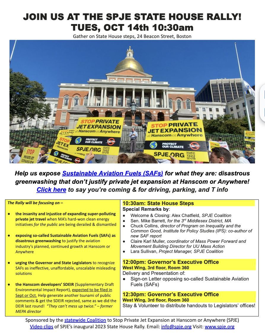 Anti-SAF Rally at the State House