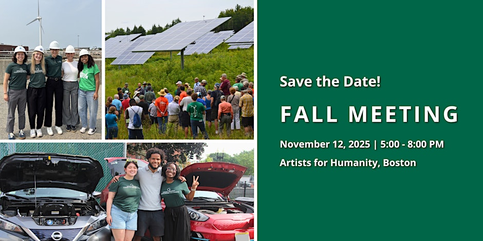 43rd Annual Fall Meeting of the Green Energy Consumers Alliance - $11.49 Fee