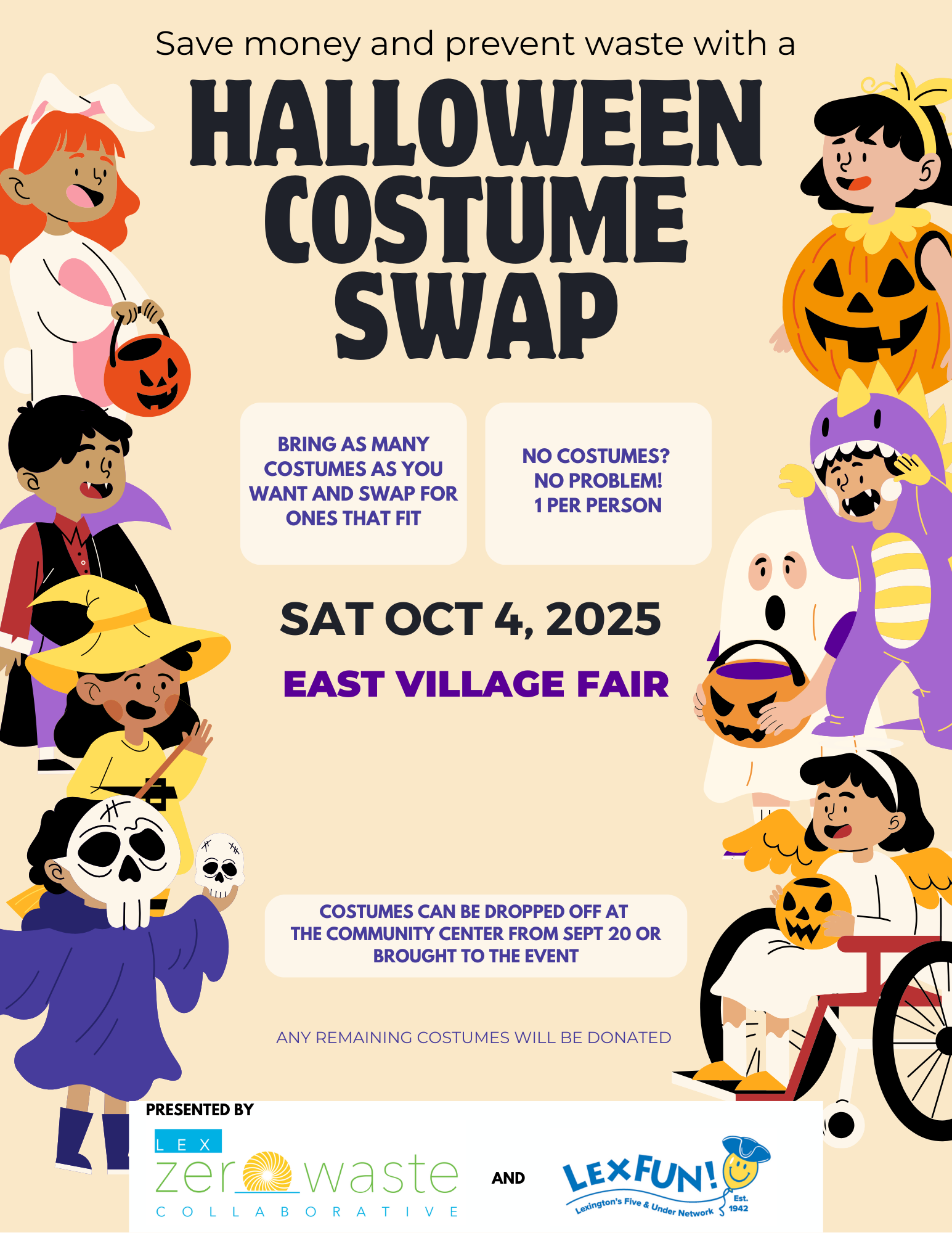 Costume Swap - LexZeroWaste