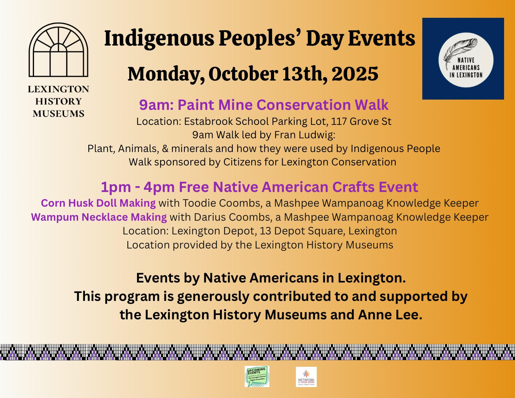Indigenous Peoples' Day Paint Mine Conservation Walk