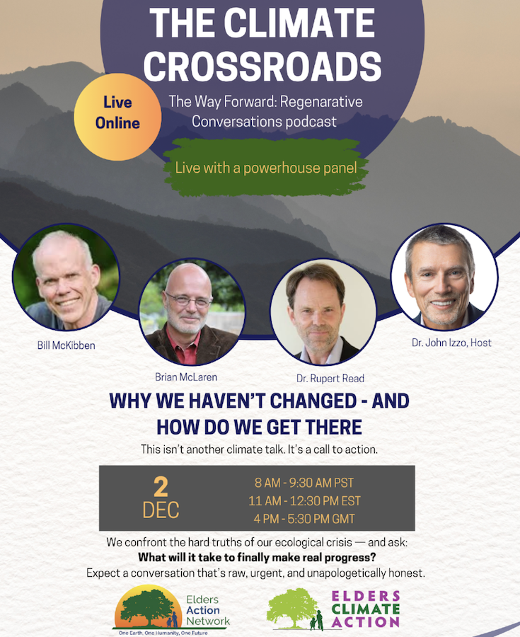 Elders Climate Action Network Event: The Climate Crossroads
