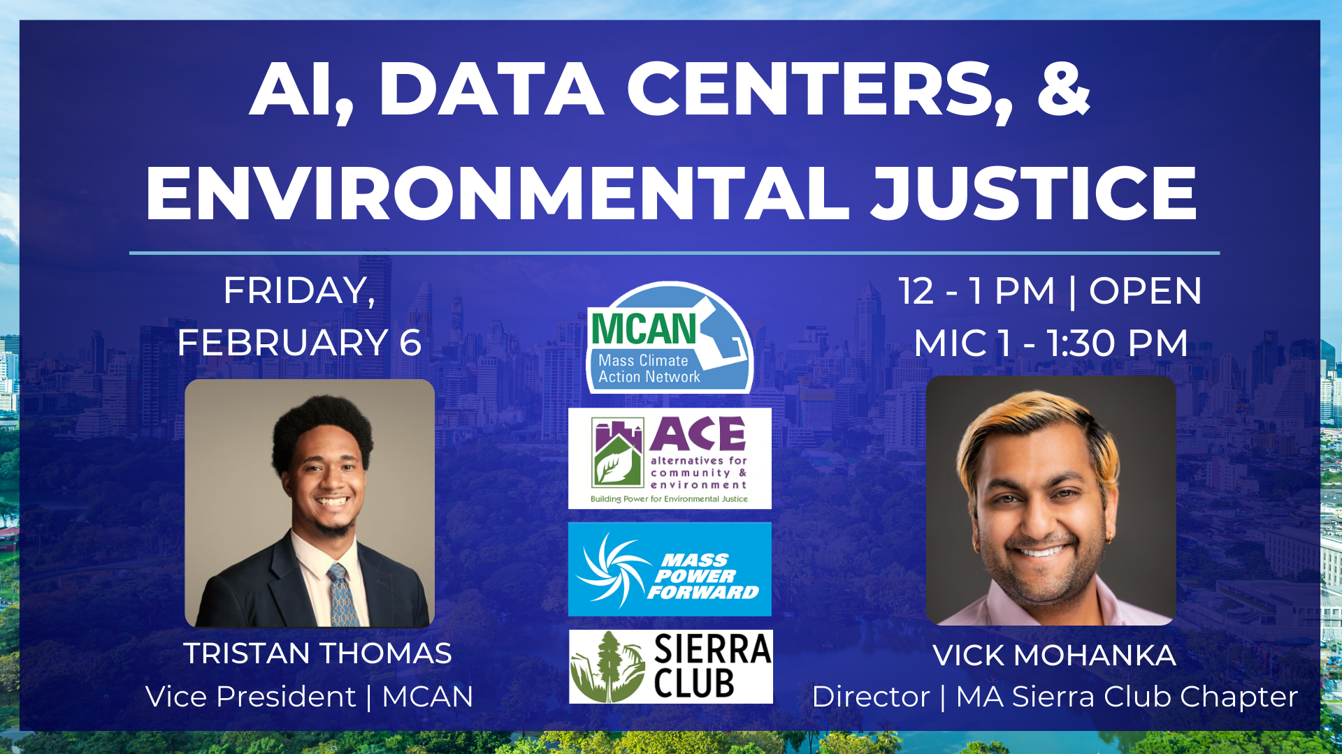 MCAN Webinar: AI, Data Centers, & Environmental Justice