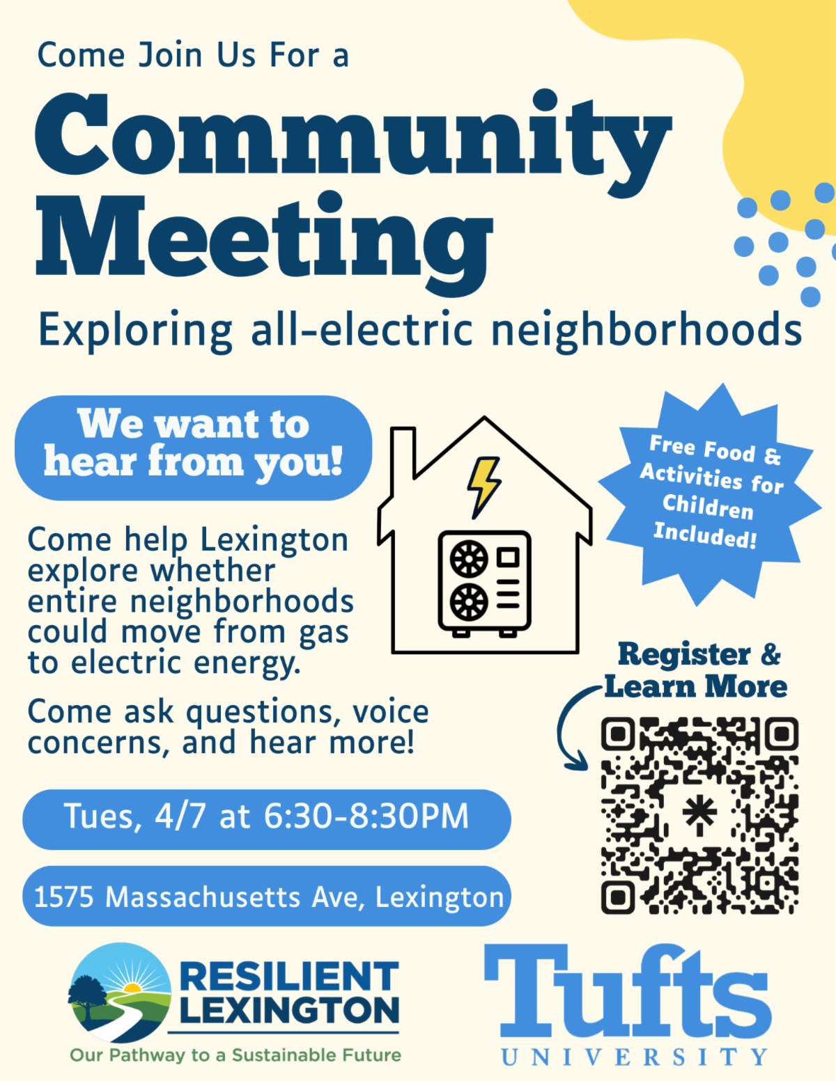Exploring All-Electric Neighborhoods Community Meeting