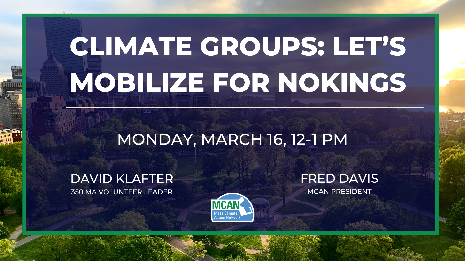 MCAN Meeting: Prepare for No Kings Rally