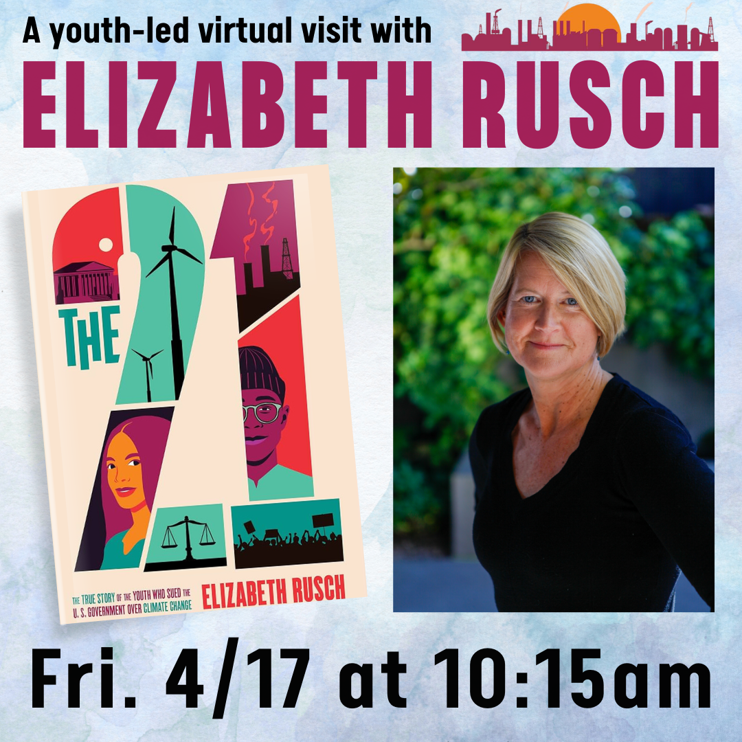Newton Free Library: Virtual Author Visit with Elizabeth Rusch