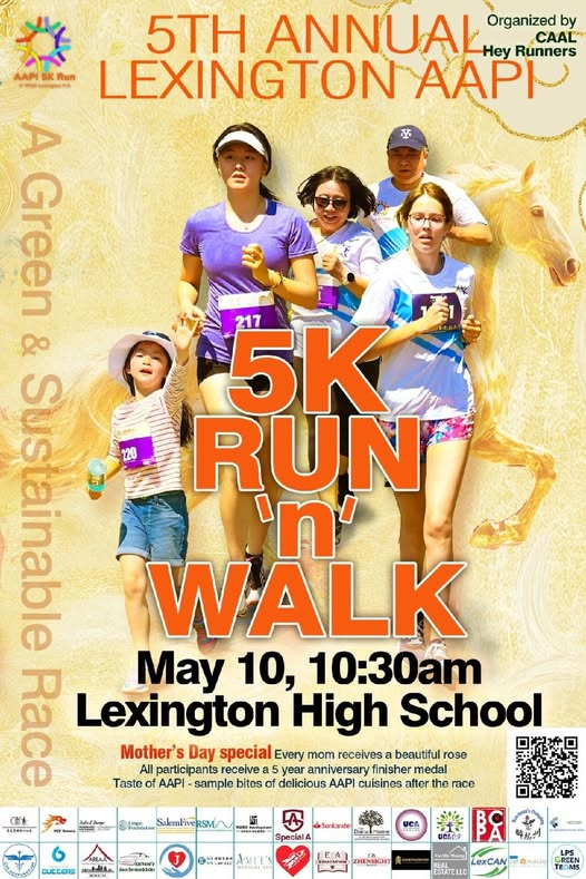 Celebrate Mother’s Day on May 10 at the annual AAPI 5K Run or Walk!