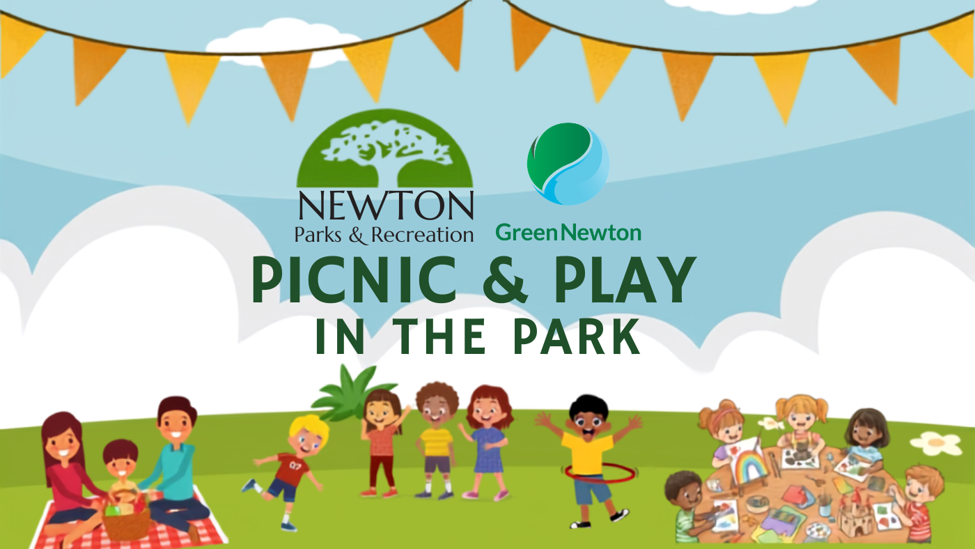 Green Newton: Picnic and Play in the Park: Lego Challenge