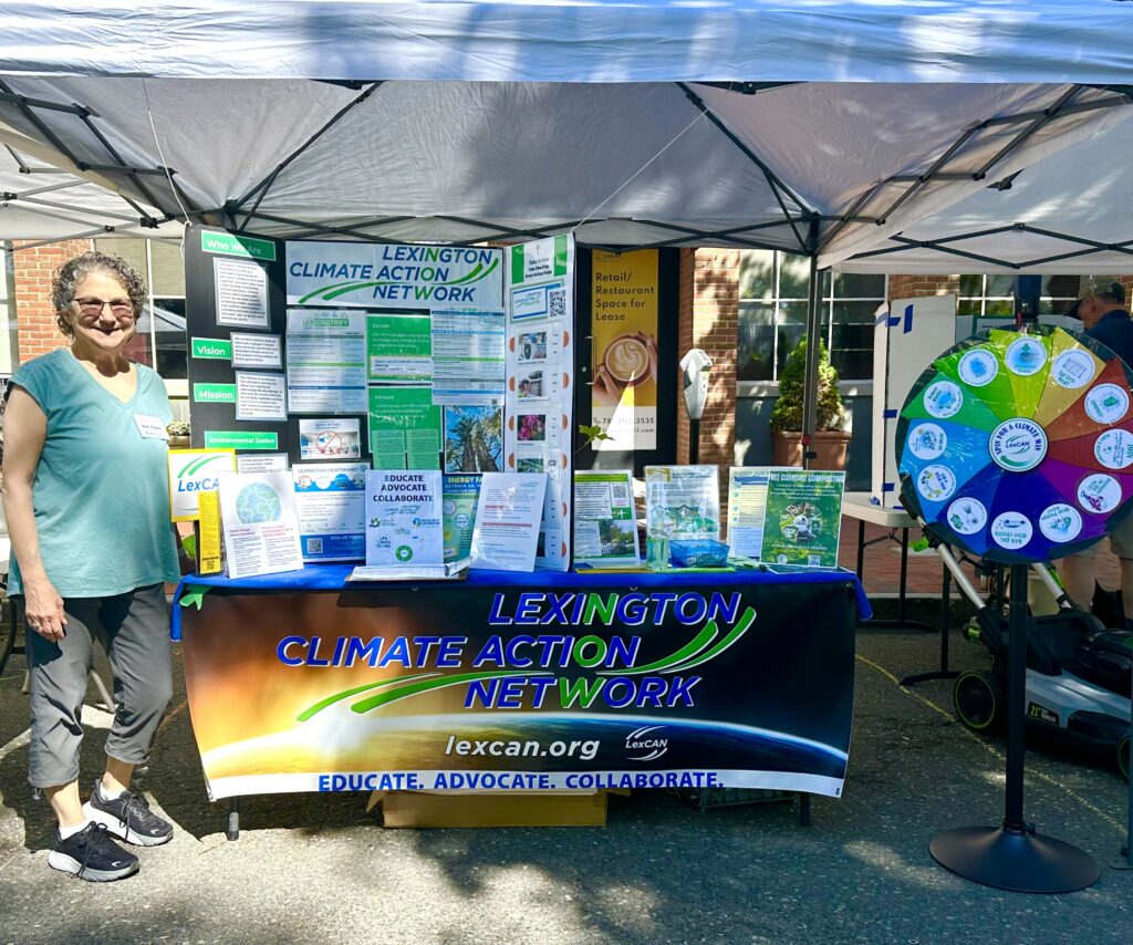 lexcan table at discovery day.ricki