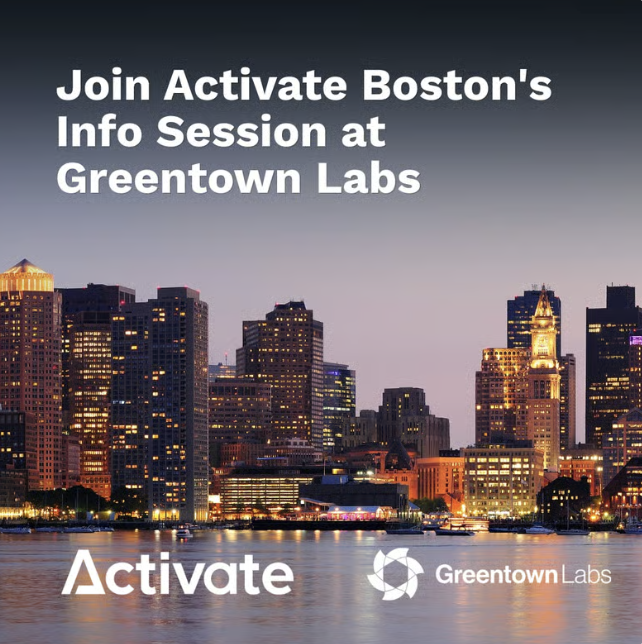 Greentown Labs: Activate Info Session: Support for Science Entrepreneurs