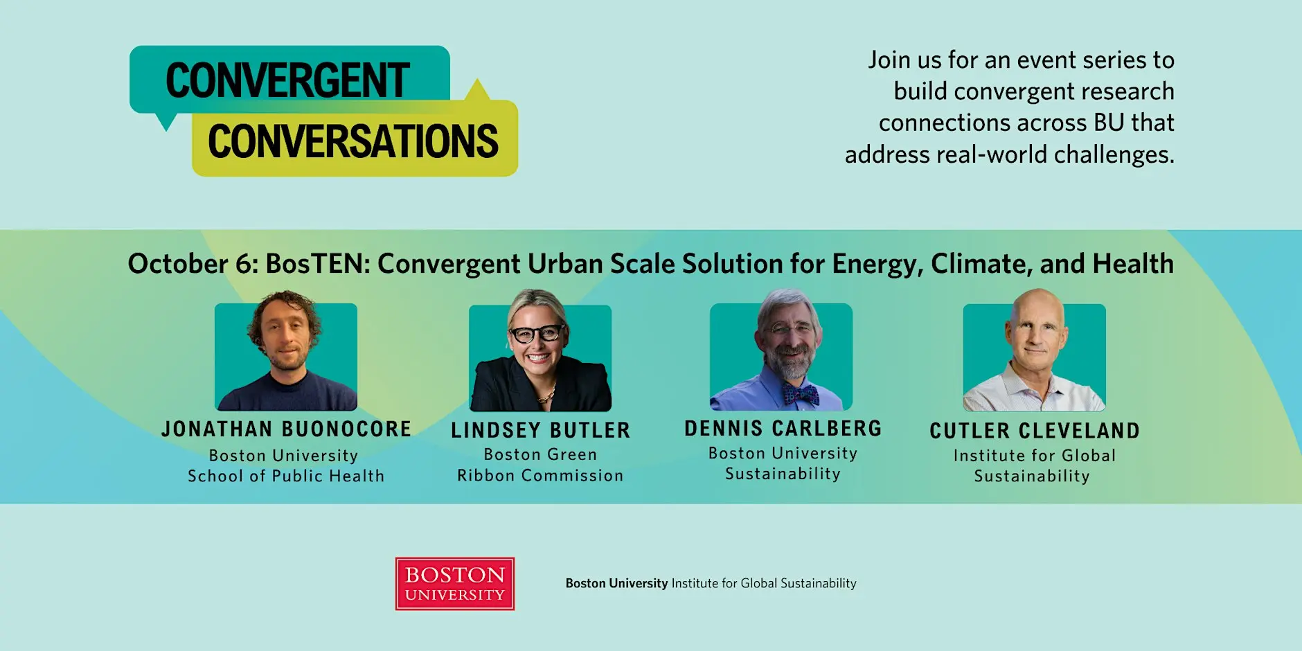 BU Institute for Global Sustainability: BosTEN: Convergent Urban Scale Solution for Energy, Climate, and Health