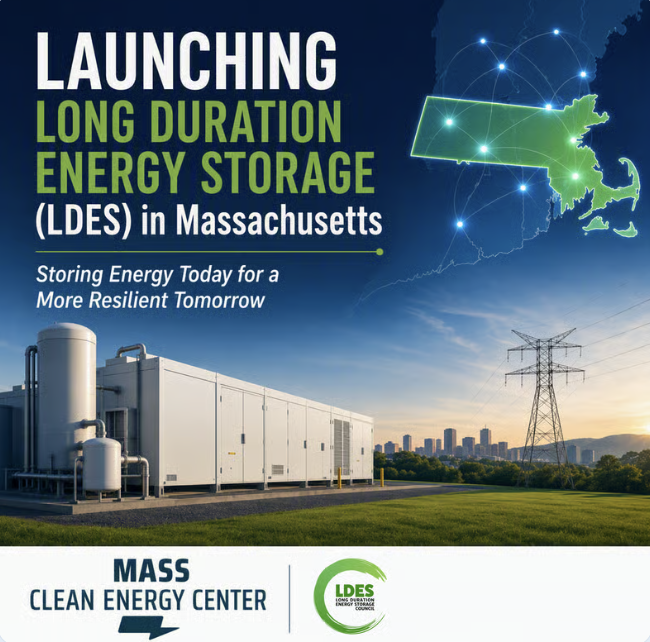 Launching Long Duration Energy Storage (LDES) in Massachusetts: Storing Energy Today for a More Resilient Tomorrow